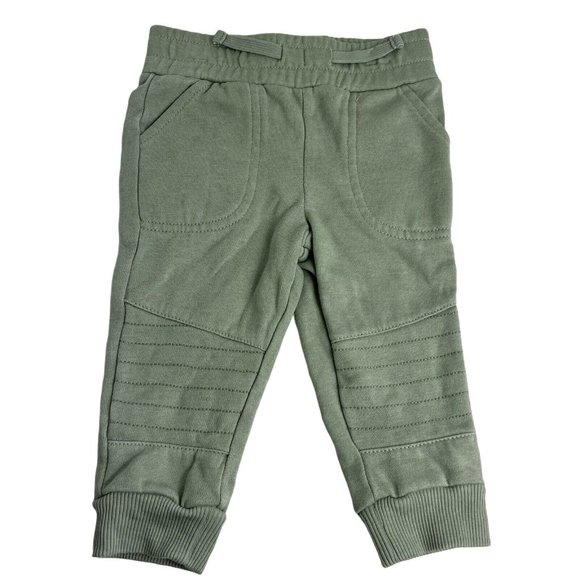 Star Wars 2 Pieces Jogger Set 18 Months Sweater Pants Baby Yoda Grogu Green New - Picture 5 of 12